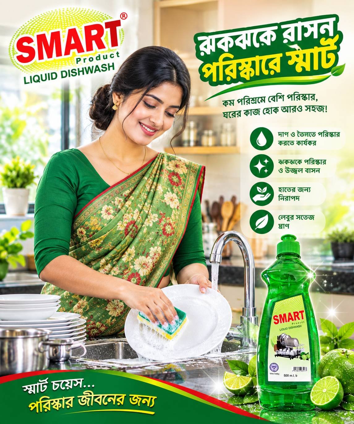 স্মার্ট লিকুইড ডিসওয়াশ